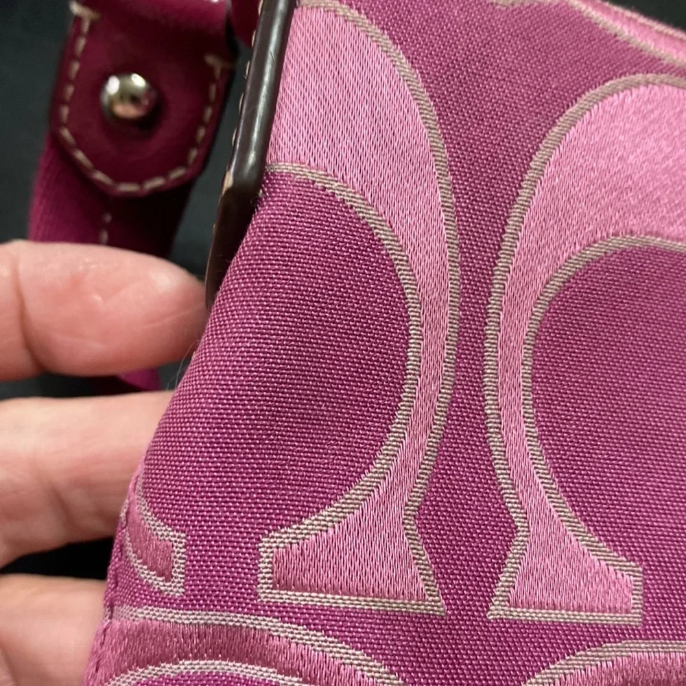 Coach Signature Luxury Designer Canvas Leather Crossbody‎ Bag